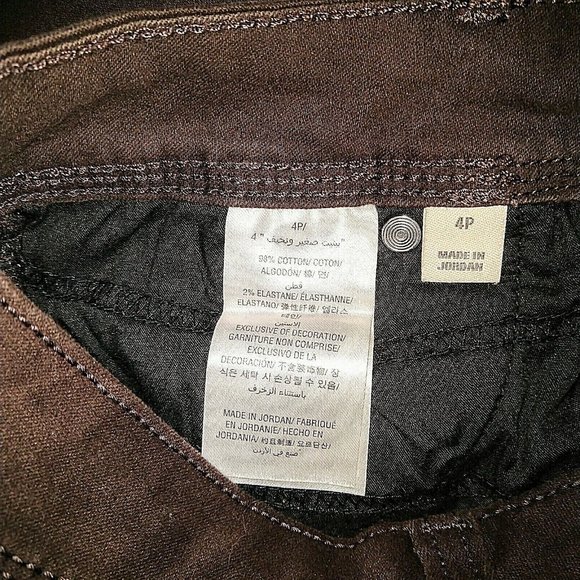 Style & Co. Straight Leg Pants Women Rich Truffle Size 4 Petite - Picture 7 of 7